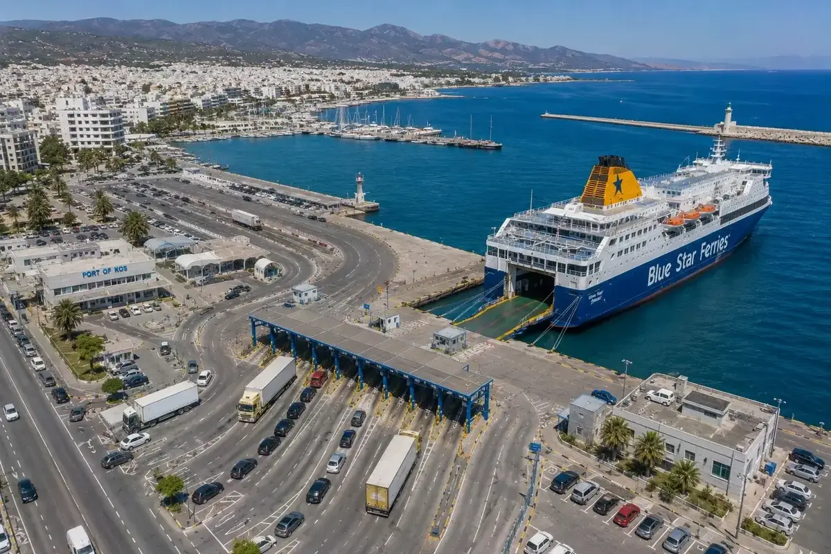 Ferry na rota Pireu–Kos