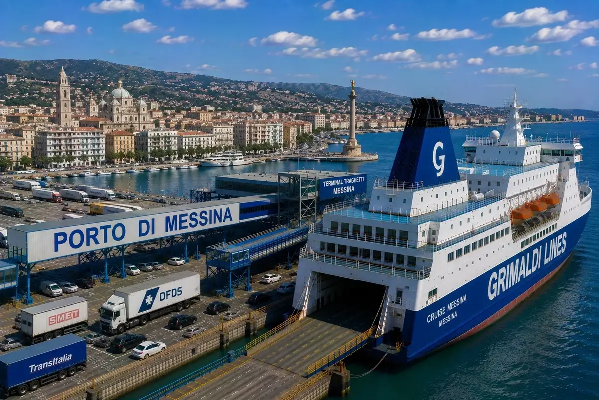 Ferry na rota Messina–Villa San Giovanni